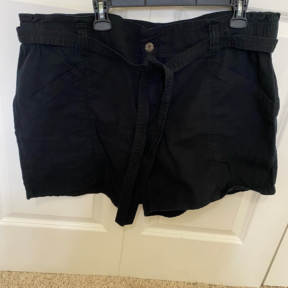 Black shorts